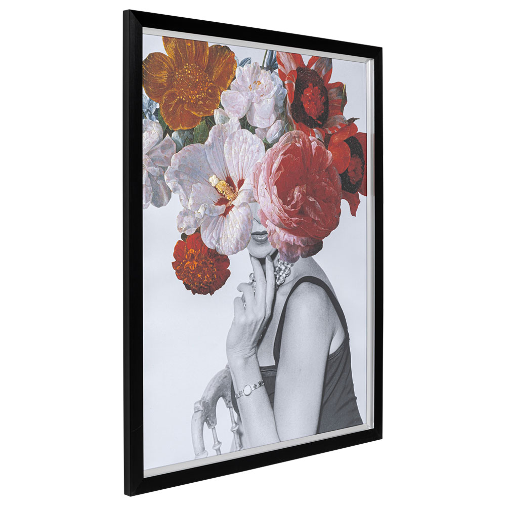 廃番】フラワーレディ 152x117cm ピクチャーフレームアート ｜【KARE