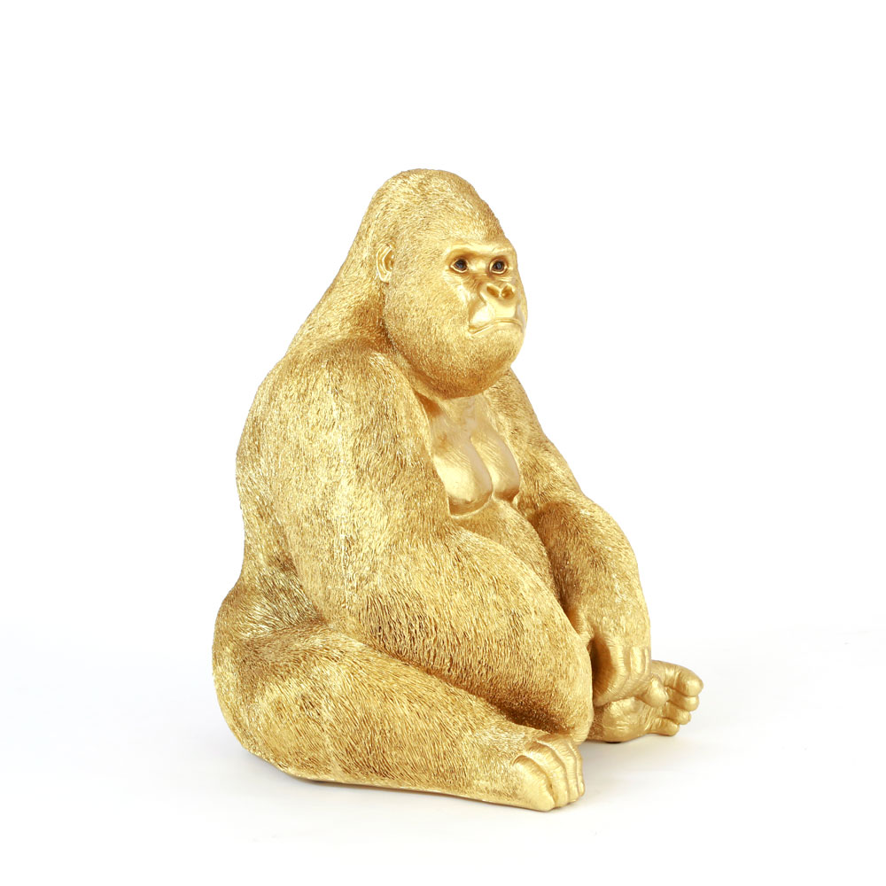 モンキーゴリラサイド ゴールド XL(E-b)R デコフィギア - オブジェ