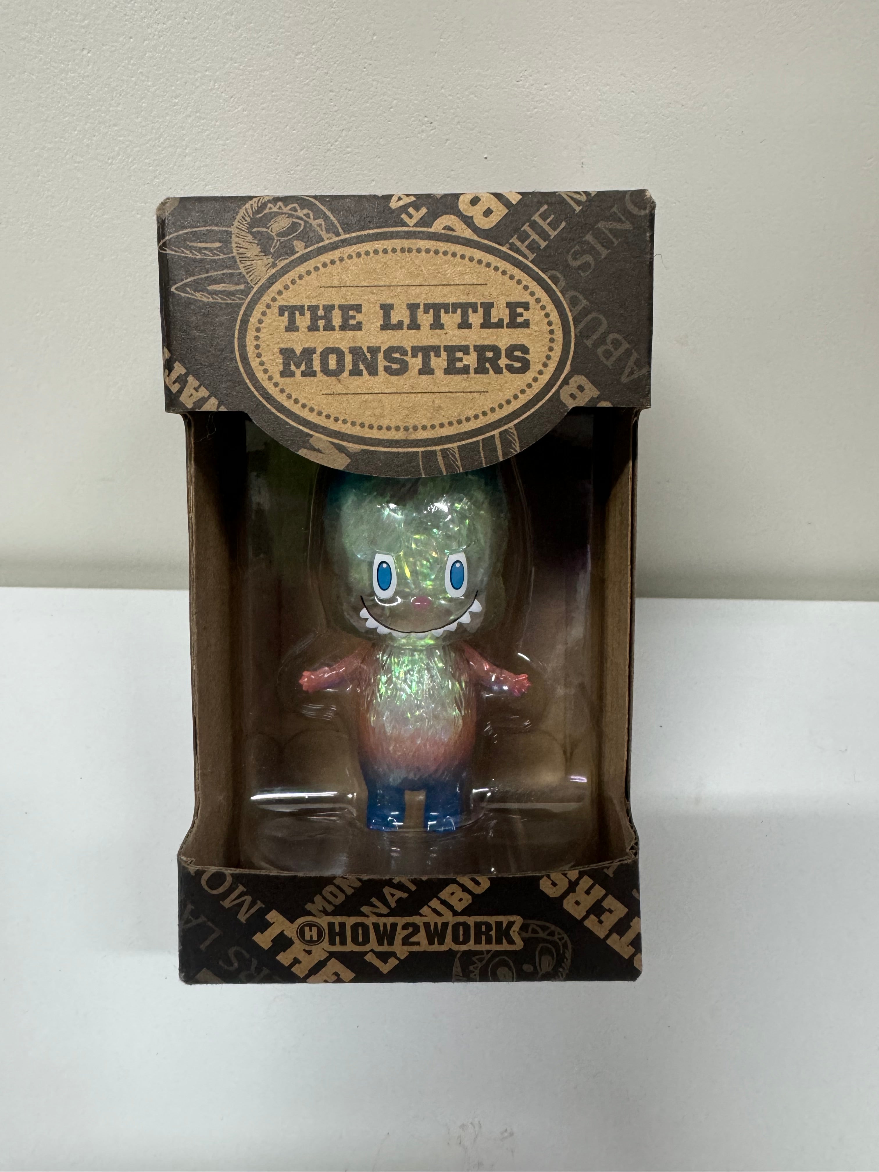 How2work Mini Labubu Glitter Blue Japan ver Limited Edition