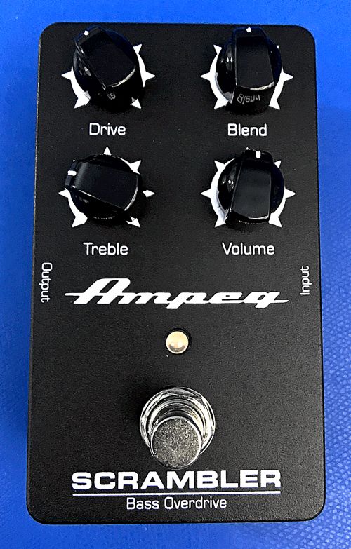 Review: Ampeg Scrambler Bass Overdrive Pedal | Kendall Giles
