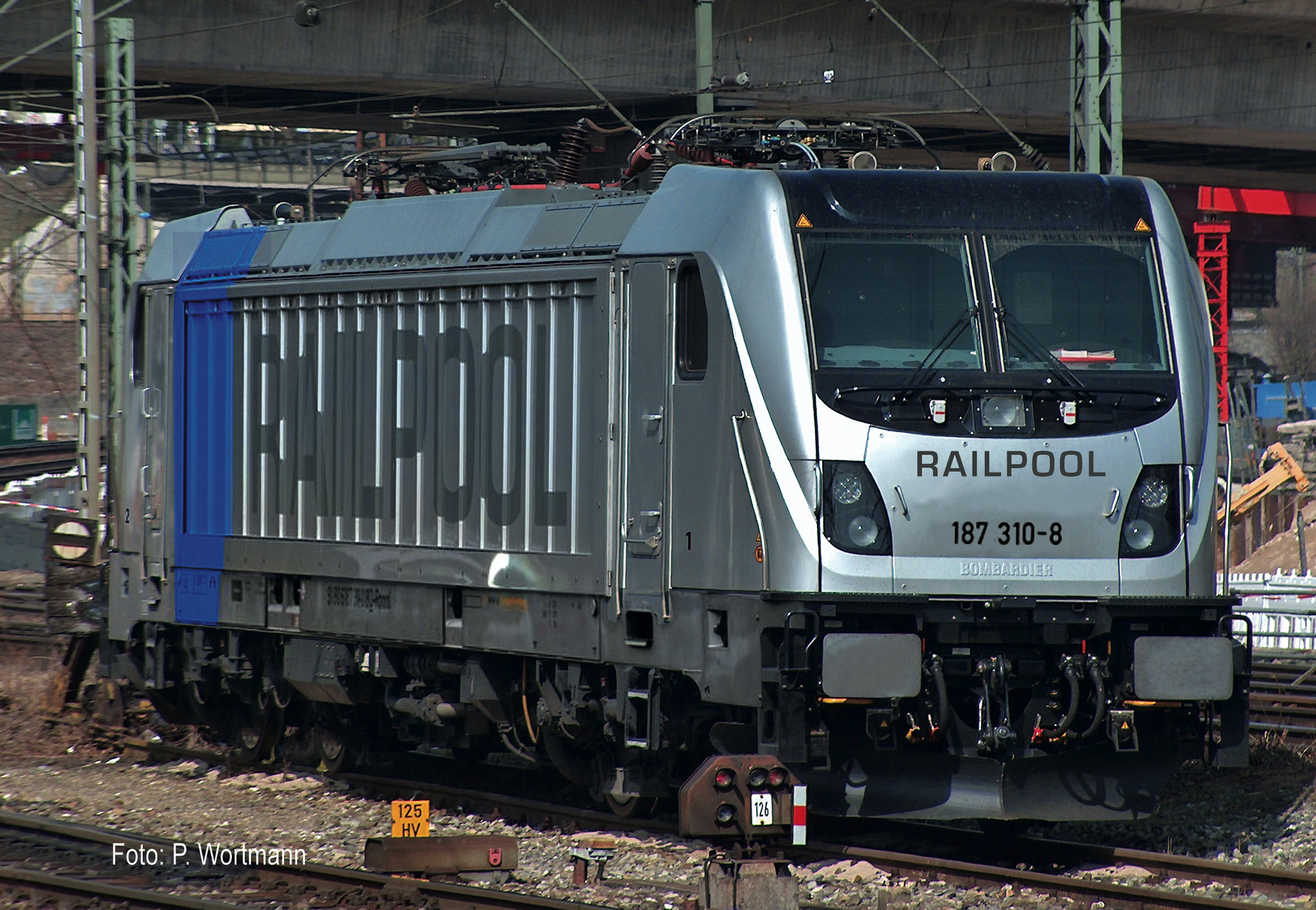 VO Fleischmann 738974 N Elektrolokomotive BR 187, Railpool DCC Sound