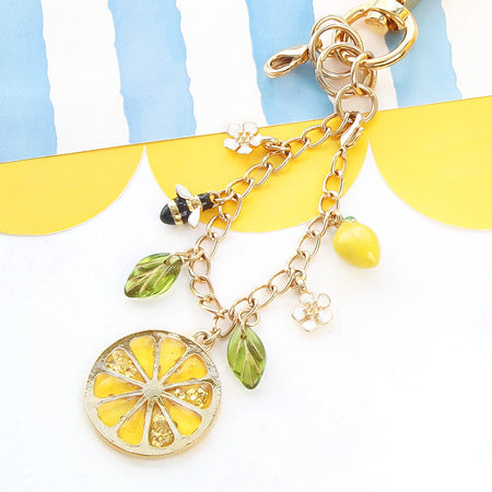 レシピNo.KR0285 レジンフレームシトラスのバッグチャーム – 貴和