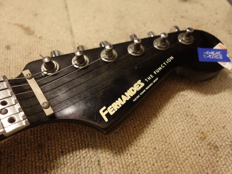 FERNANDES FST-90(ジャンク品の修繕)」: こいち時間 -koichizikan-