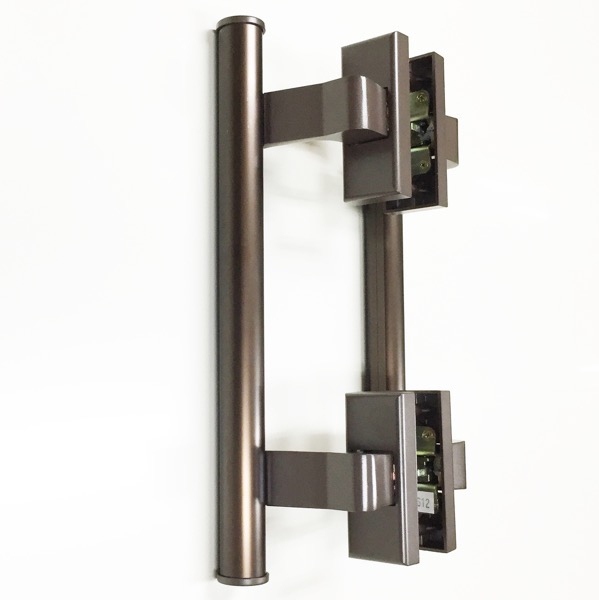 小池ガラス店 / 店舗ドア 室内外ハンドルセット 色 : ブロンズ WEST製