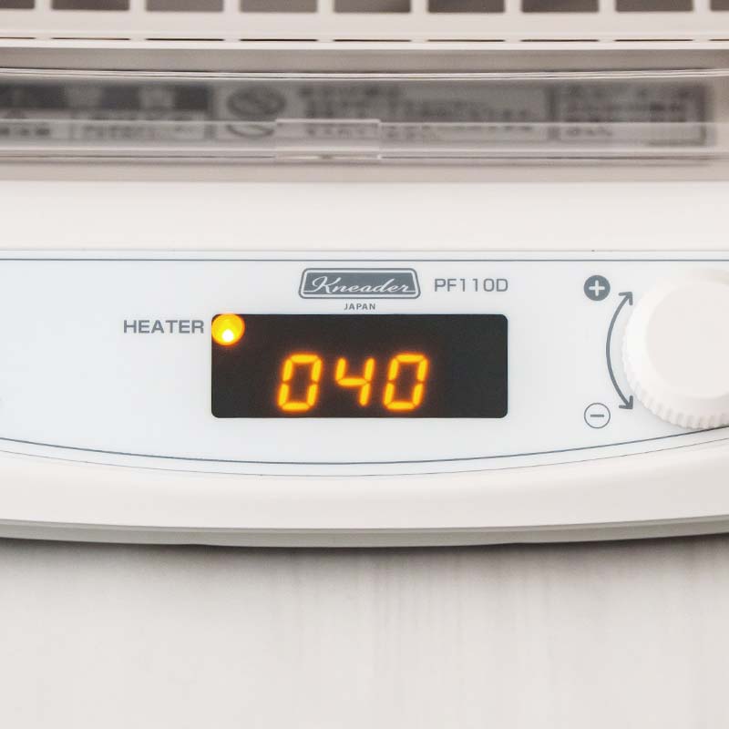 洗えてたためる発酵器mini PF110D | 日本ニーダー株式会社