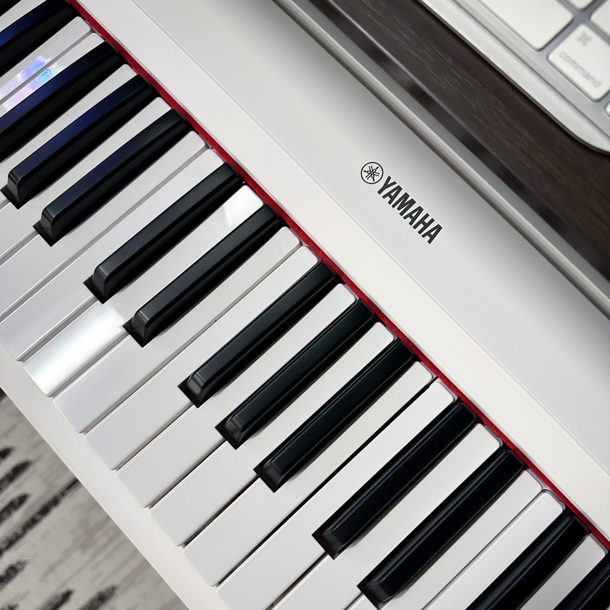 Yamaha Piaggero NP-15 61-Key Portable Keyboard - White BONUS PAK