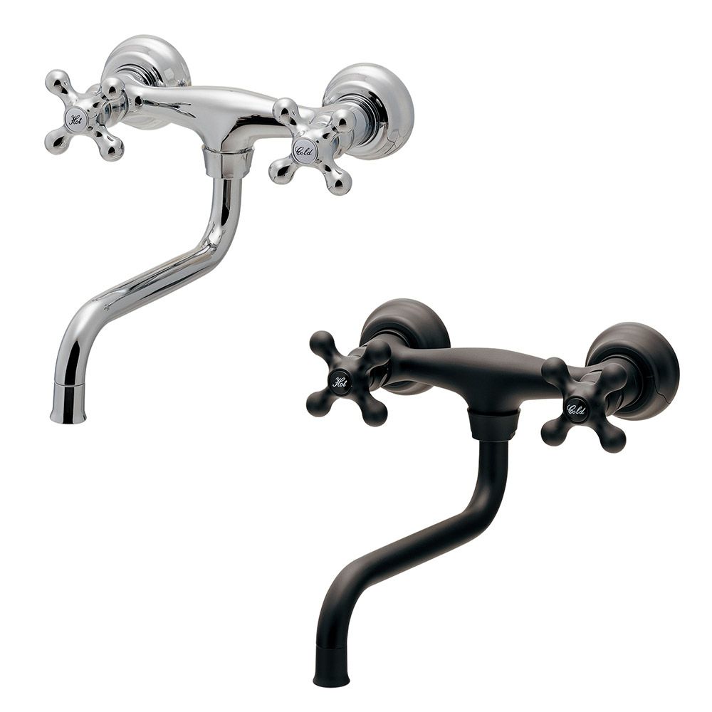 カクダイ 722-004 壁付水栓 単水栓 VARUNA 壁埋込み｜建材・住宅資材の