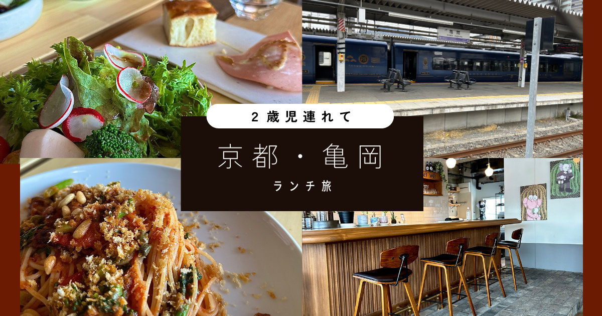 京都・亀岡】トロッコ列車終点「トロッコ亀岡駅」ランチと電車の時間