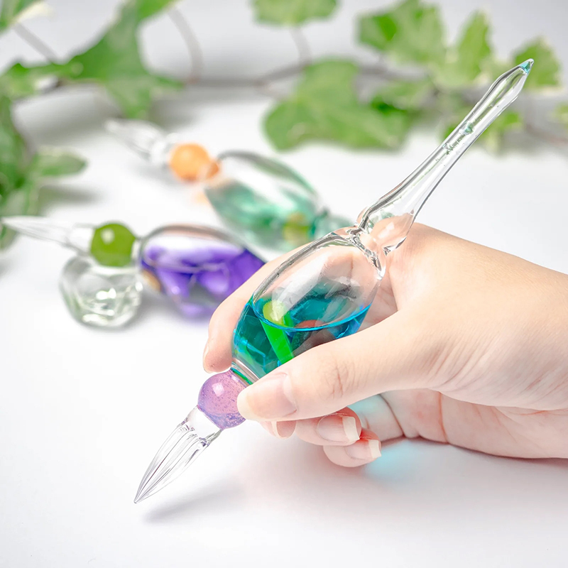 KUROKABE】TOMAI Fine Lampwork ガラスペン（昭和レトロ） | KUROKABE