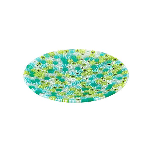 エルコーレモレッティ ミレフィオーリ フラットプレート 13cm