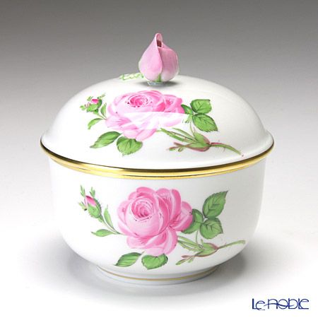 マイセン（Meissen） ピンクのバラ 020110／00501 プレート 18cm