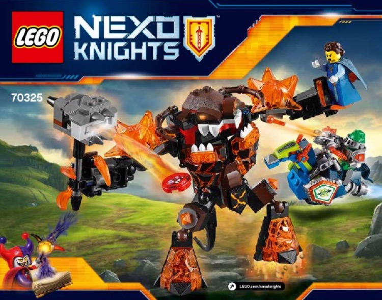 LEGO Instructions for set 70325 Infernox captures the Queen, Nexo