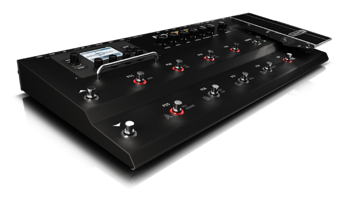 LINE 6 POD HD500 純正アダプタ、エフェクター ケース付き LINE 6 POD