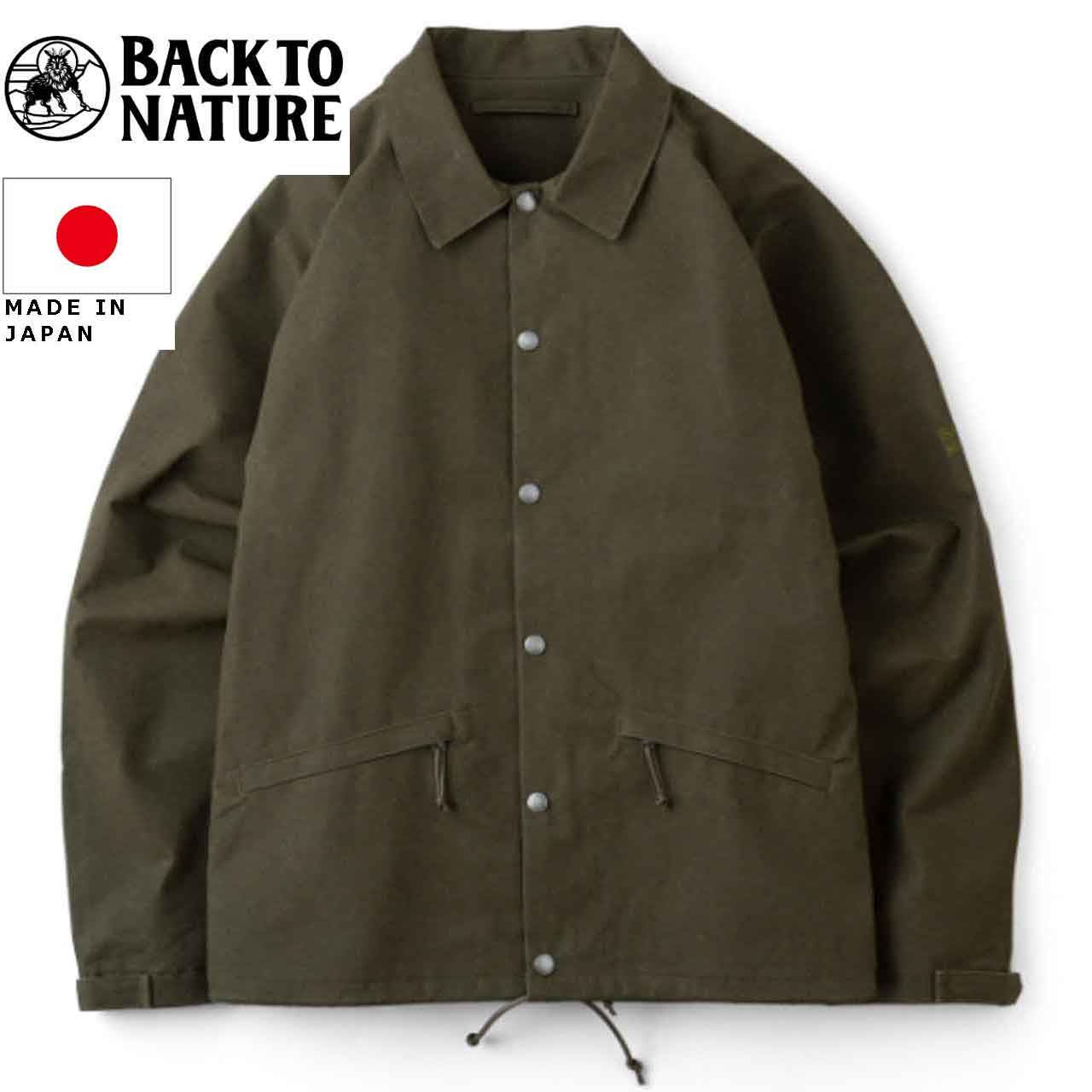 BACKTONATUREバックトゥネイチャーADCOACHJACKETコーチジャケット