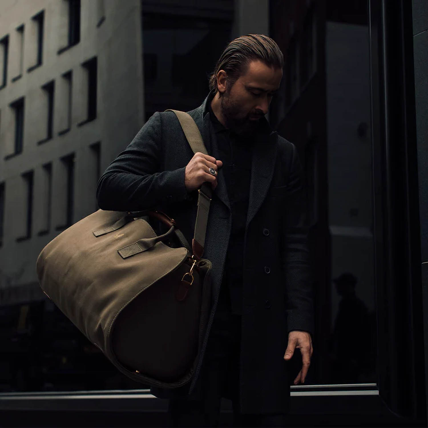 BENNETT WINCH (ベネット ウィンチ) S.C.Holdall Olive | Shoes Salon