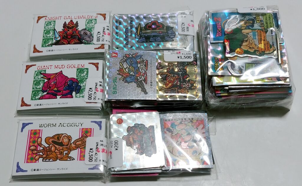 シールとマグネットの纏めを購入してきた。 SDガンダム ガン消し