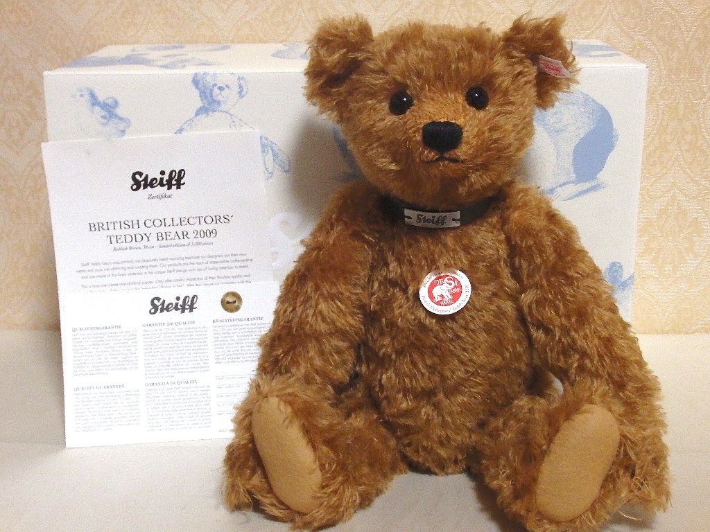 シュタイフ社・2009年限定「ブリティッシュコレクターズ 2009」 : よき