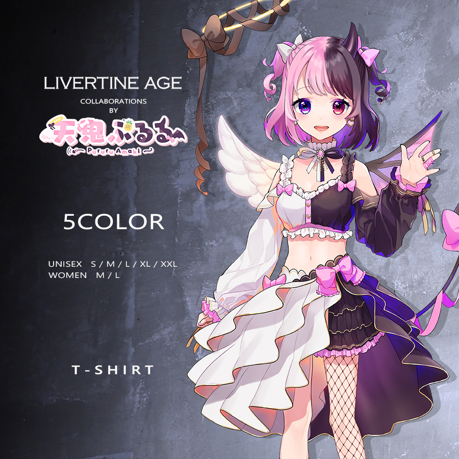 受注期間限定！天鬼ぷるるコラボ企画！コラボ半袖Tシャツ◇天鬼ぷるる