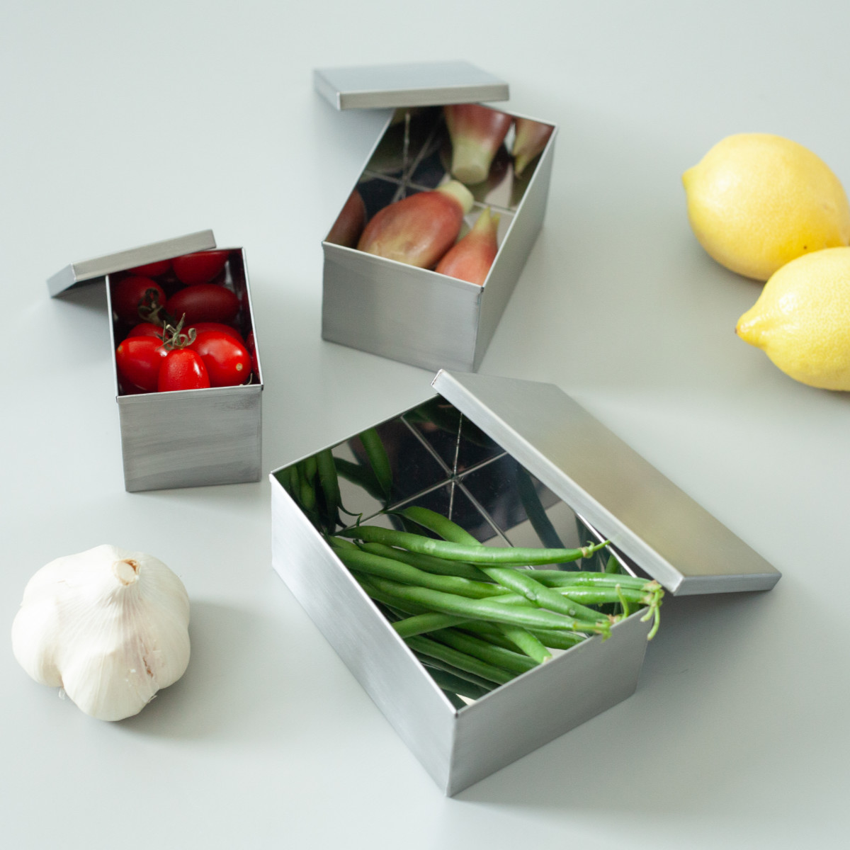 dショッピング |保存容器 360ml and ステンレス角缶 中 （ アンド