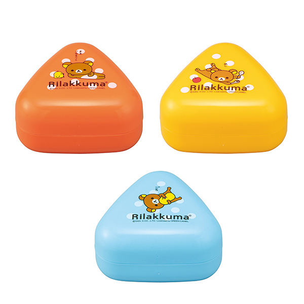 dショッピング |おにぎりケース 3個セット リラックマ （ レンジ対応