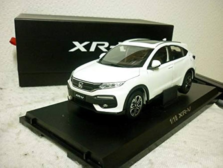 Amazon | ホンダ XR-V 1/18 ミニカー ヴェゼル Vezel 白 SUV