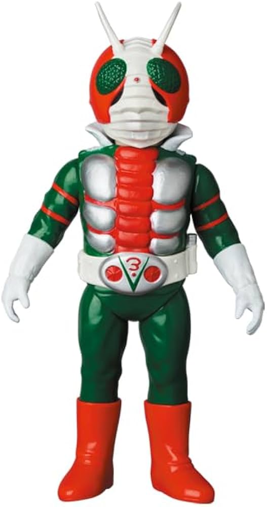 Amazon.co.jp: 東映レトロソフビコレクション 仮面ライダーV3
