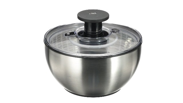 Amazon.com: OXO Steel Salad Spinner : Health & Household