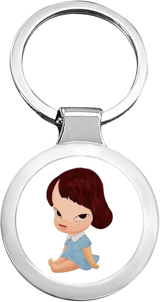 Amazon.co.jp: [FRYSKY] 奈良美智 キーホルダー キーリング メンズ