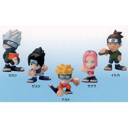 Amazon.co.jp: NARUTO-ナルト- ナルトパラダイス 5人セット : おもちゃ