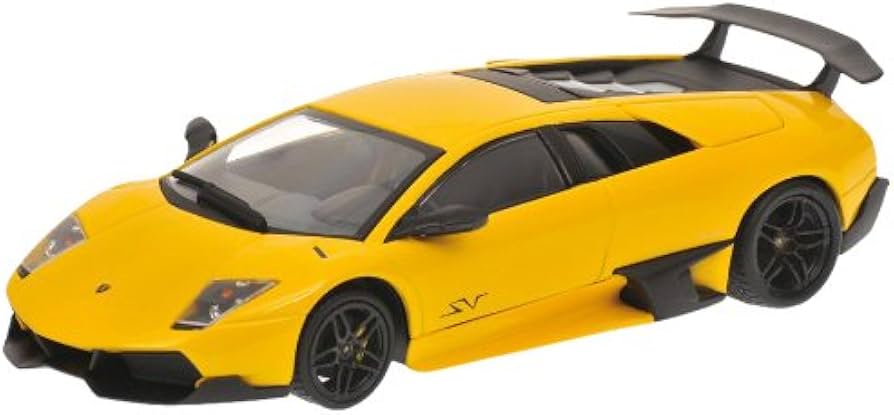 Amazon | PMA 1/43 ランボルギーニ ムルシエラゴ LP640-4 SV イエロー
