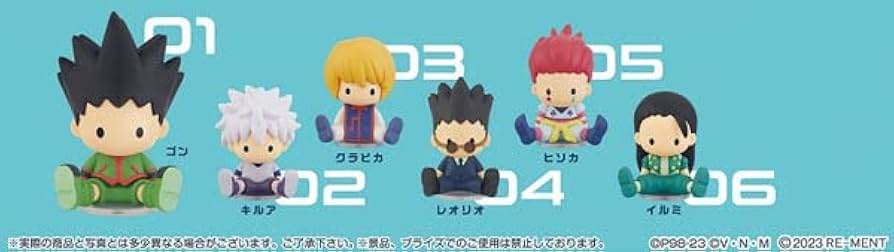 Amazon.co.jp: リーメント HUNTER×HUNTER petadoll ハンター試験編 BOX