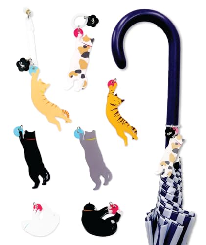 猫のアンブレラマーカー｜猫好き専用！ネコがかわいい傘の目印の