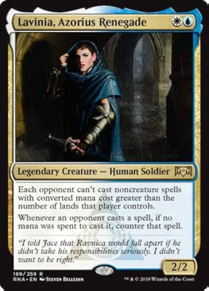 Amazon.com: Magic The Gathering - Lavinia, Azorius Renegade