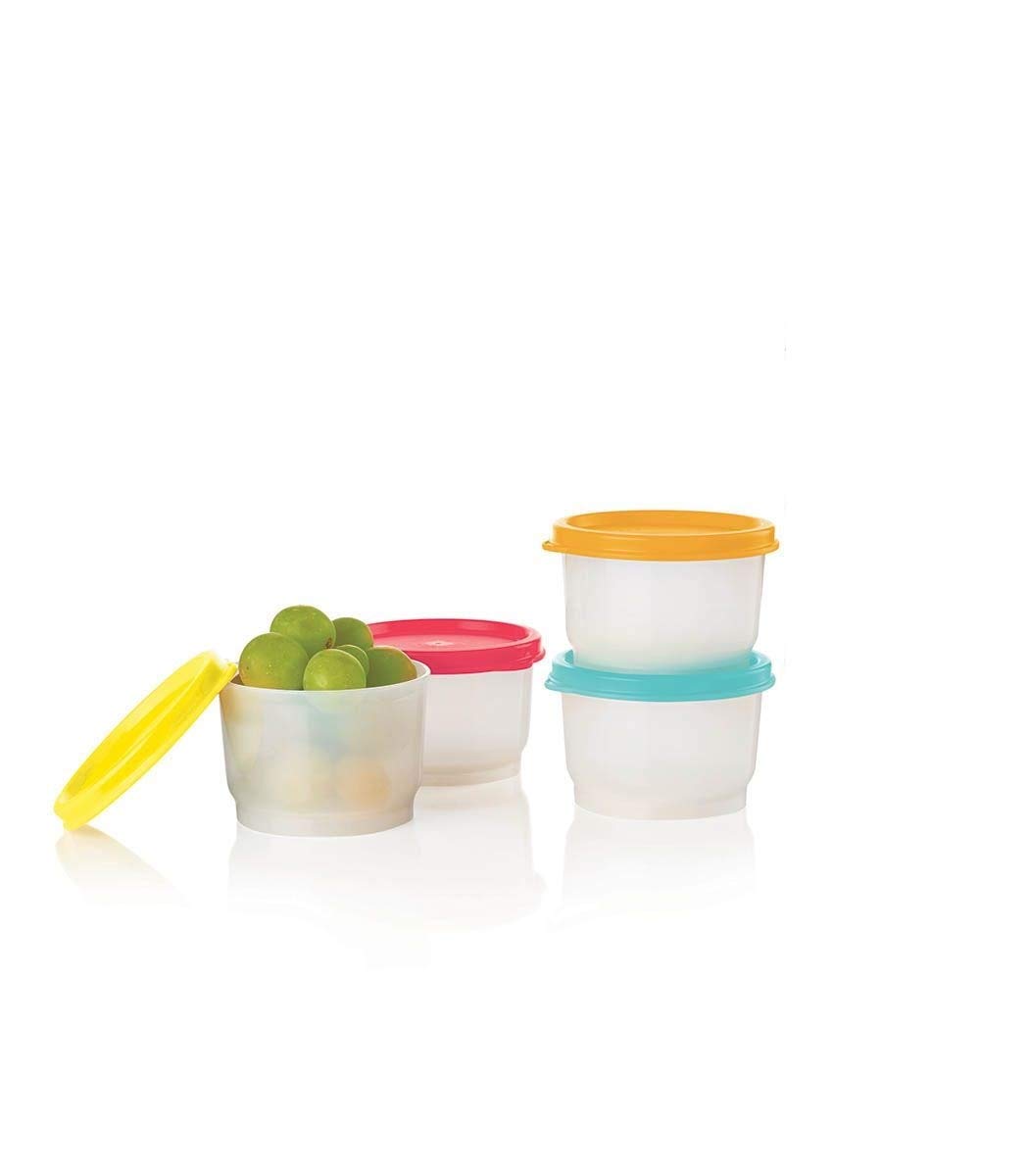 Amazon.com: Tupperware Snack Cup Set of 4 : Home & Kitchen