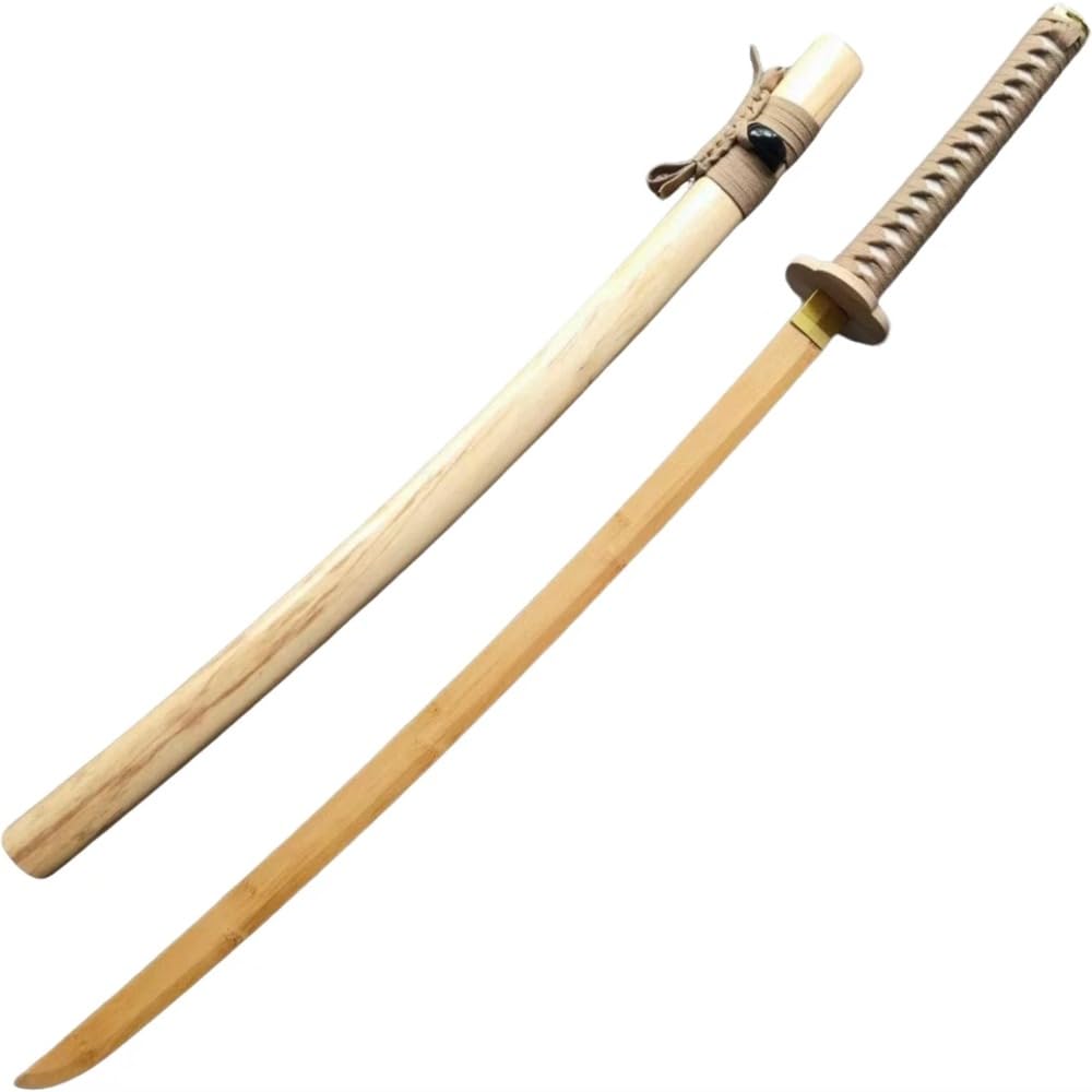 Amazon | MsiDtsoy 鞘付き木刀、居合道 刀練習 パーティー 展示