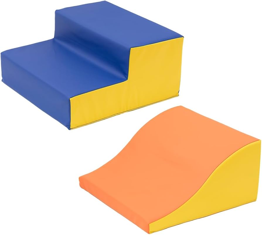 Amazon.co.jp: 日本育児 ふやせるアスレチックソフトブロック 階段