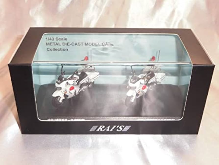 Amazon | RAI´S レイズ 1/43 ミニカー VFR800P 白バイ ミニカー 神奈川