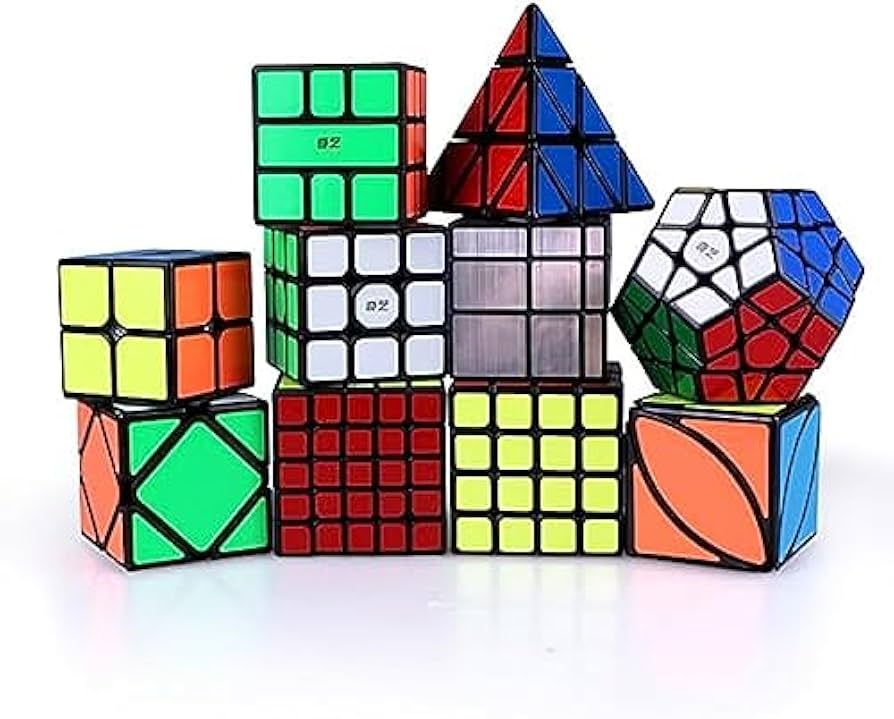 Amazon | Pazzfre 3点また8点セットルービックスキューブパズル専門