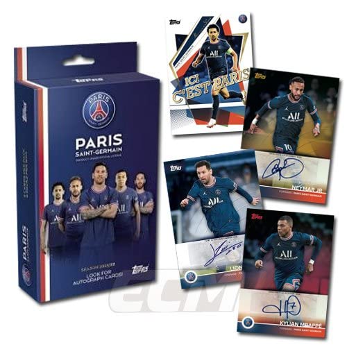 Amazon.co.jp: SOCCER 2021-22 TOPPS TEAMSET PARIS SAINT-GERMAIN