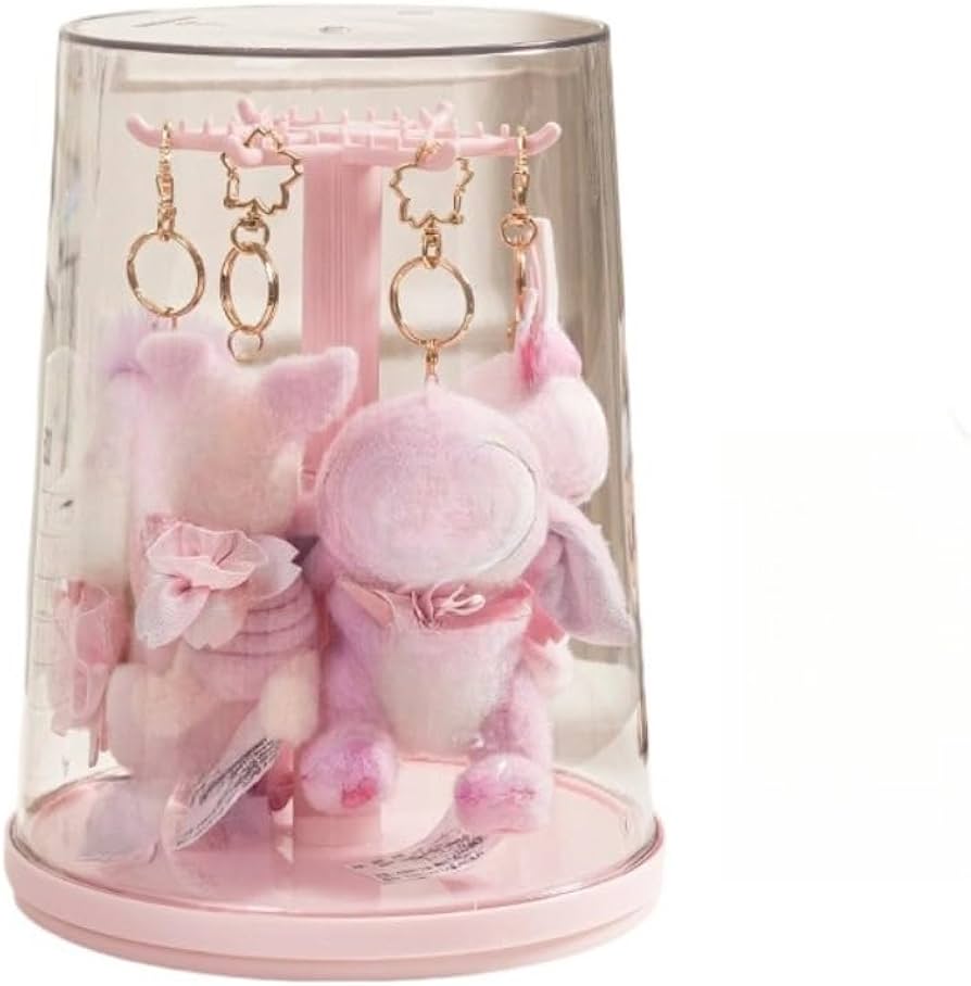 Amazon.co.jp: AOPIPIぬいぐるみ用 回転式ディスプレイケース 透明展示