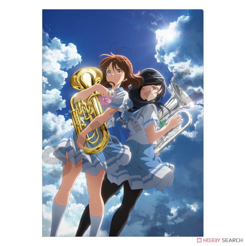 Amazon.co.jp: 響け！ユーフォニアム シングルクリアファイル ブルー