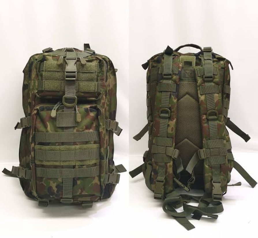 Amazon | PX品 陸上自衛隊迷彩 アサルトパック DX 中 大容量 | ダンプ