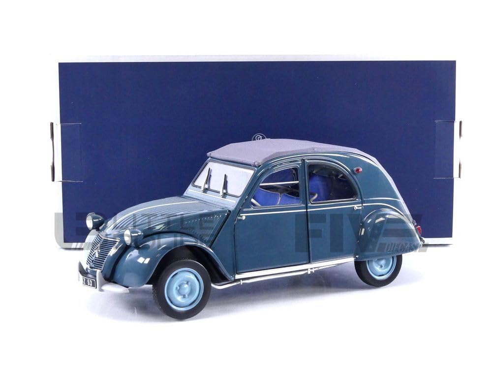 Amazon | NOREV B シトロエン 2CV AZL 59 Glacier ブルー 1/18 181485