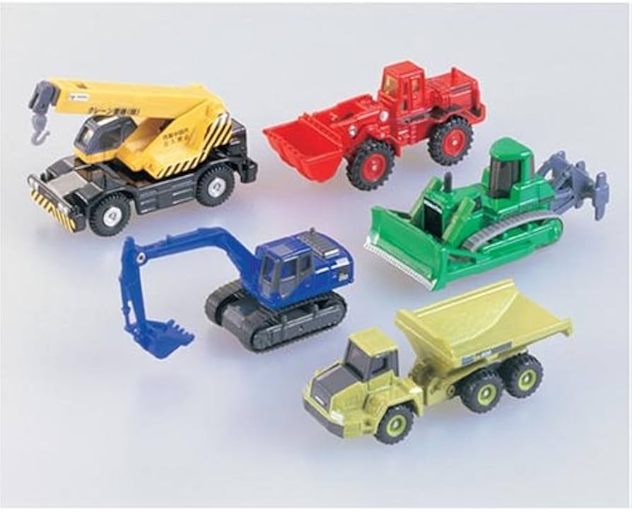 Amazon | トミカギフトセット 建設車両セット 3 | ミニカー・ダイ