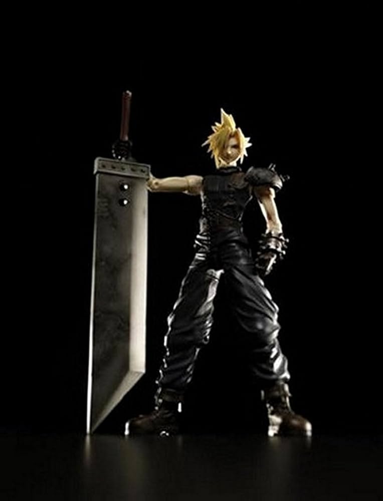 Amazon.co.jp: FINAL FANTASY VII PLAY ARTS クラウド・ストライフ(PVC