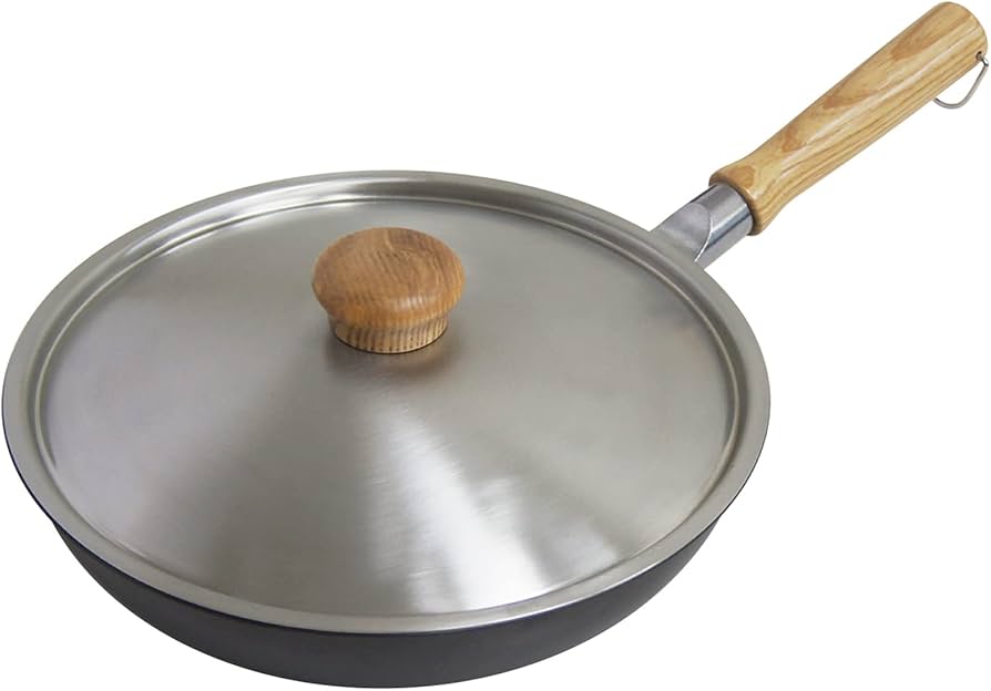 Amazon.co.jp: ウルシヤマ金属工業 フライパン蓋 ステンレス製 鉄