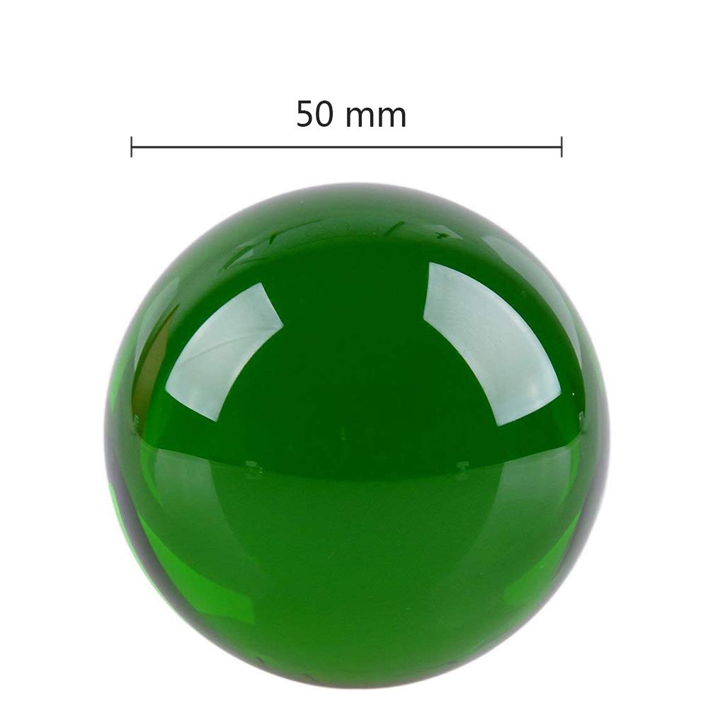 Amazon.co.jp: クリスタル クリア ボール 水晶球 水晶玉 多色透明