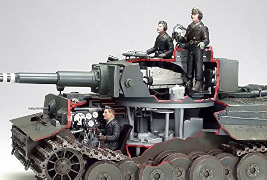 Amazon | タミヤ 1/25 戦車シリーズ No.11 ドイツ陸軍 重戦車 タイガー