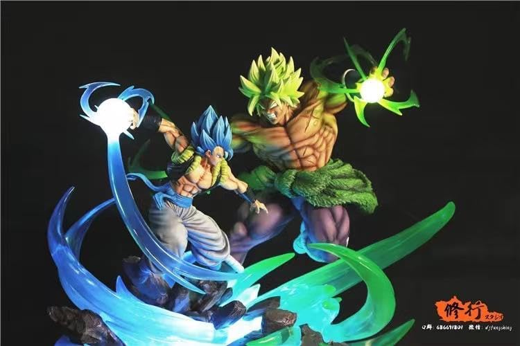 Amazon | ブロリー vs ゴジータ フィギュア ガレージキット スタチュー