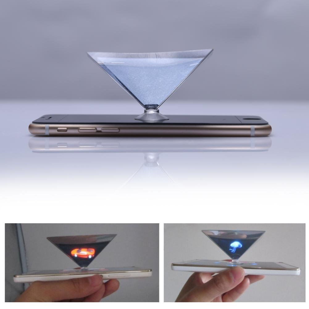 Amazon.co.jp: volflashy スマホホログラムプロジェクター 3Dホロ